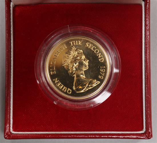 A Royal Mint Hong Kong 22ct gold Lunar Year $1000 coin,